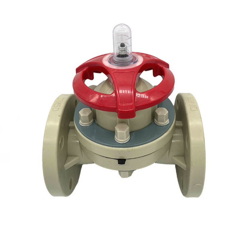 丹斯提尼PPH隔膜閥 DN15塑料法蘭隔膜閥在耐酸堿應(yīng)用中的優(yōu)勢(shì)